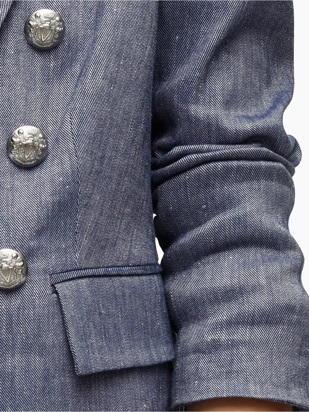 Veronica Beard Miller Dickey Jacket in Blue Melange Size:6 - Picture 16 of 16